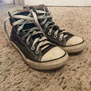 Converse Chuck Taylor hi tops - size 3 - blue